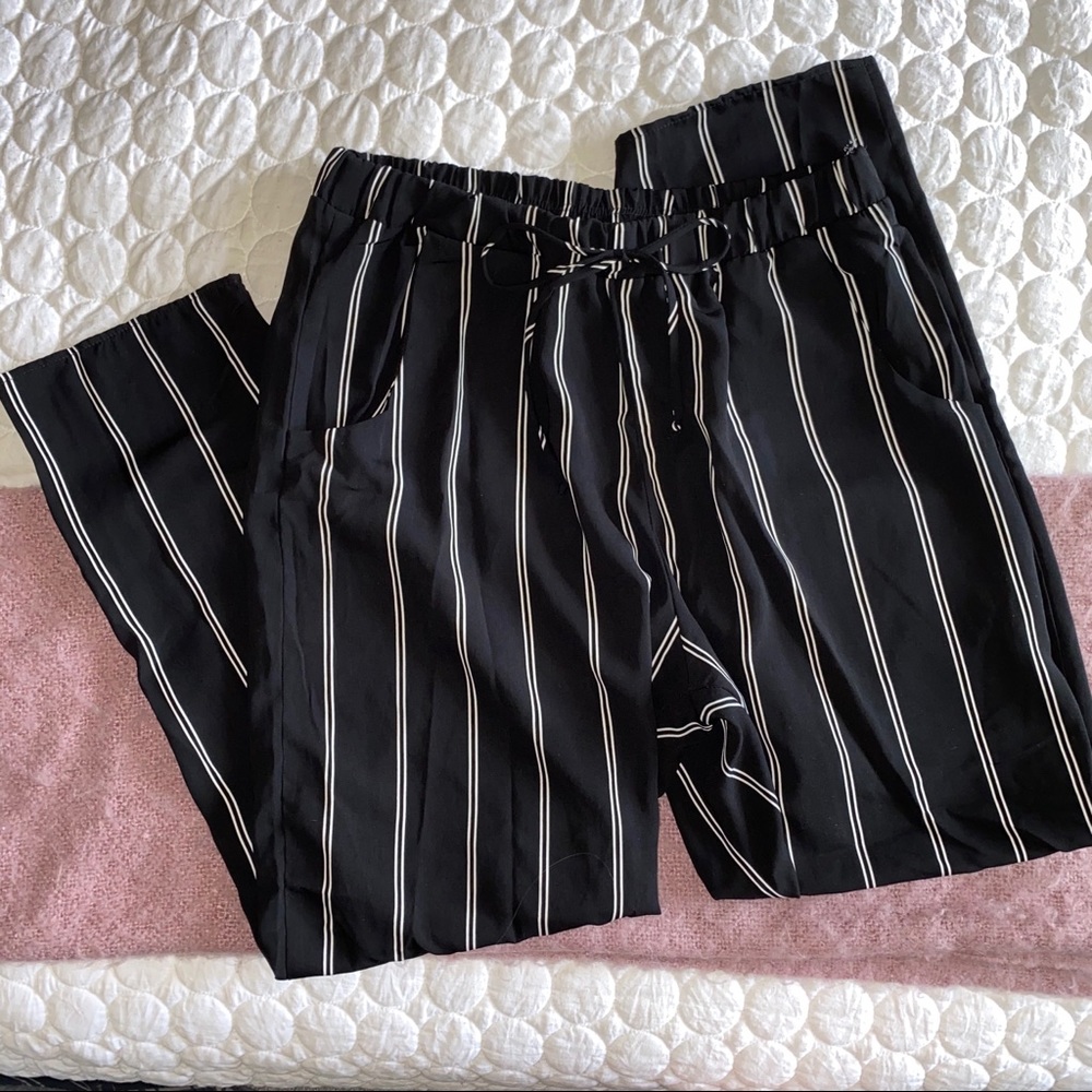 Comfy striped pants (M)